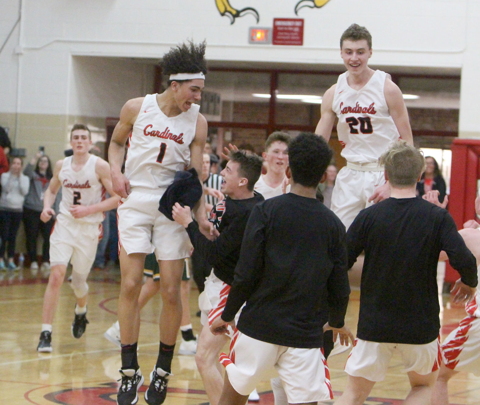 D.C. Everest at Chi-Hi boys basketball 3-7-20